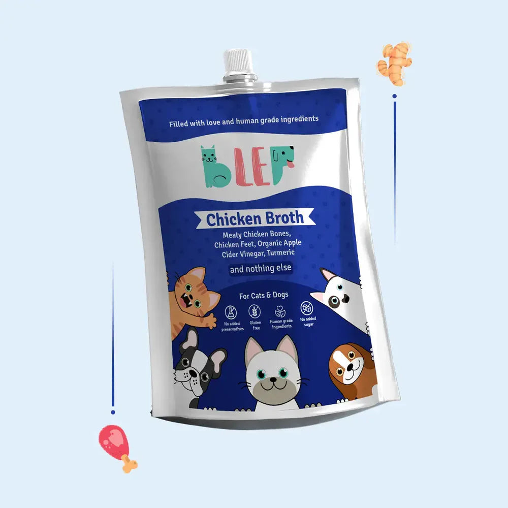 BLEP Chicken Broth for Cats and Dogs