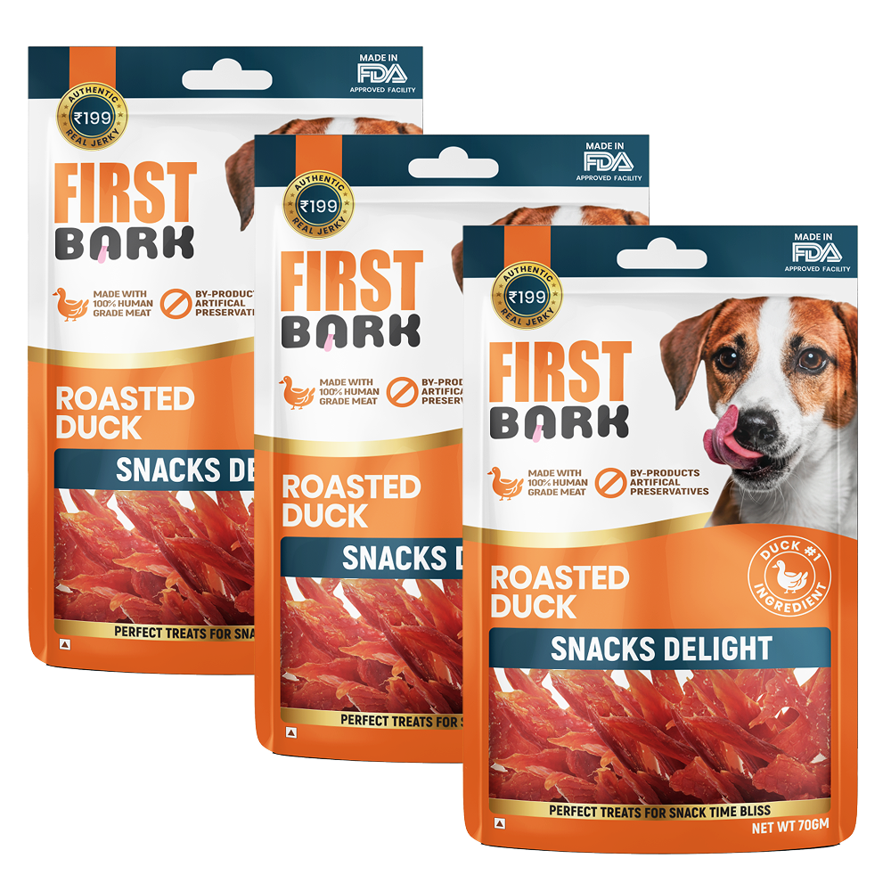 First Bark Soft Roasted Duck Dog Treats image 3