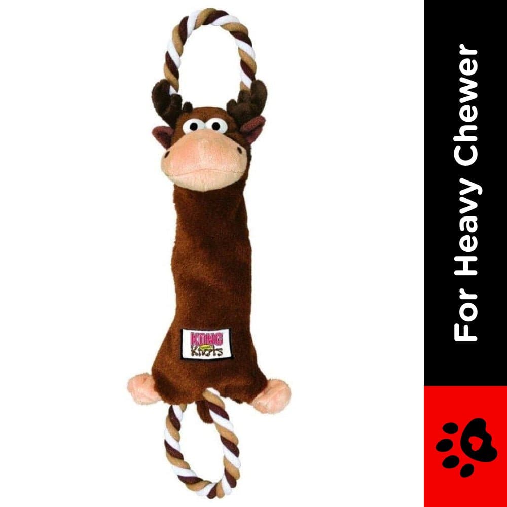 Kong Tugger Knots Moose Toy for Dogs image 2