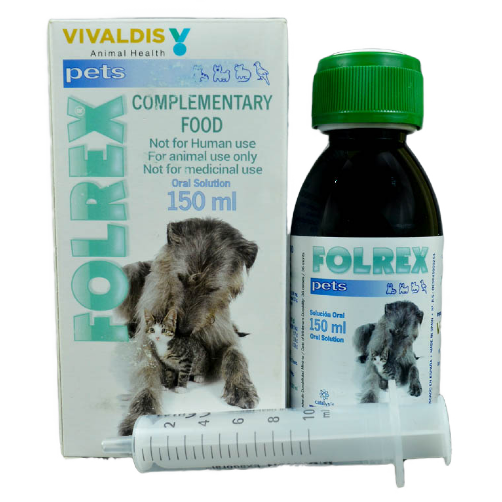 Vivaldis Folrex Pet Syrup for Dogs and Cats (150ml) image 3