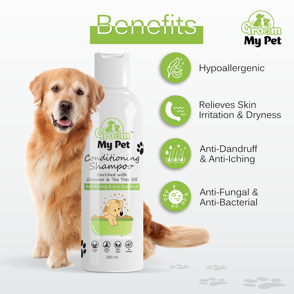 Groom My Pet Anti Itch & Dandruff Conditioning Shampoo for Dogs image 2