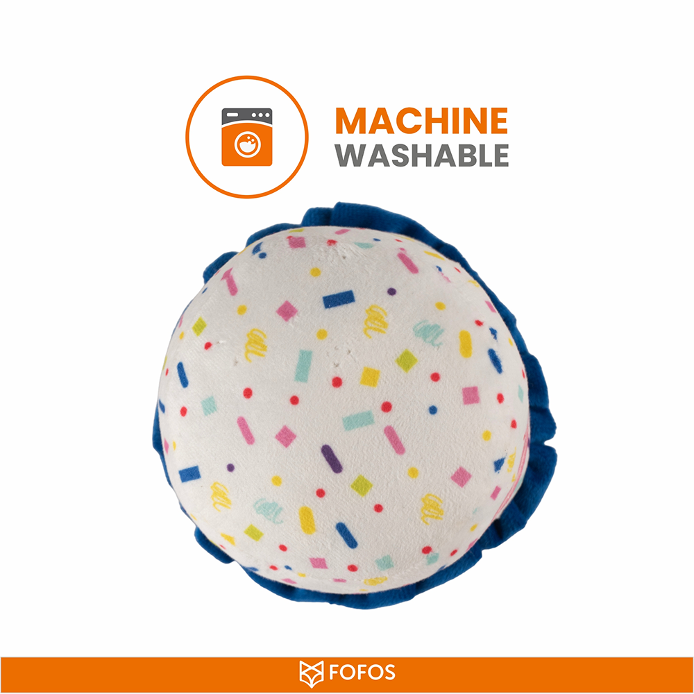 Barkbutler x Fofos Birthday Cake Plush Toy for Dogs image 7