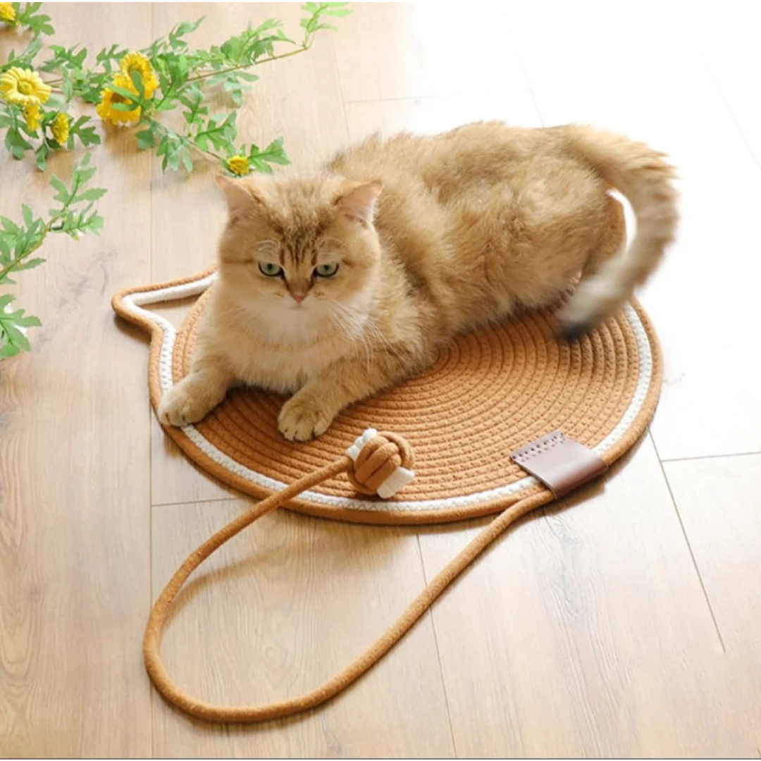 Healing Leaf Eco friendly Scratching Mat for Cats image 2