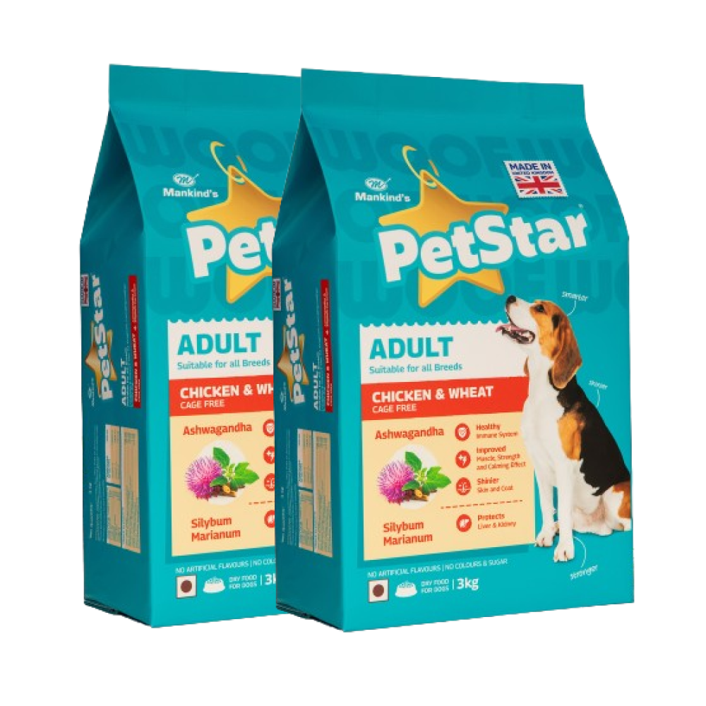 Mankind Petstar Chicken and Wheat Adult Dog Dry Food image 9