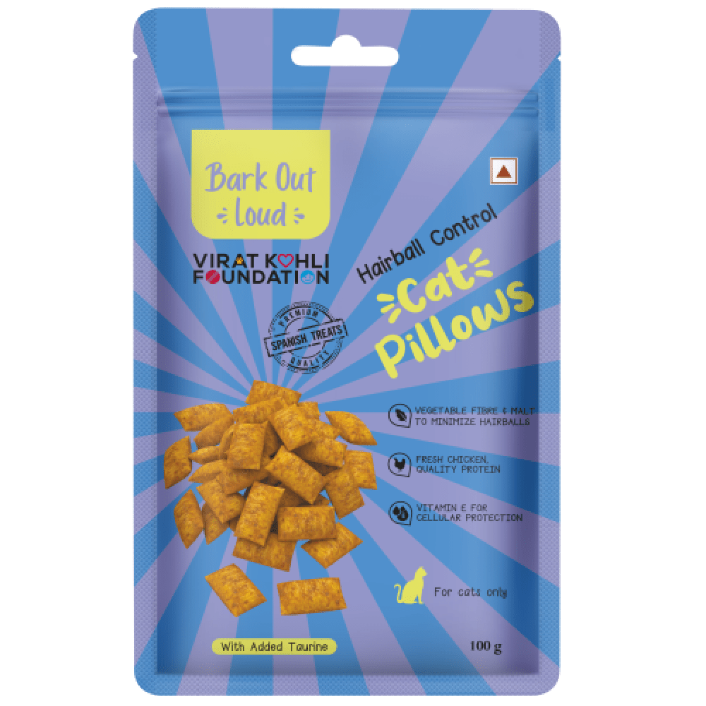 Bark Out Loud by Vivaldis Hairball Control and Sensitive Gut Pillow Cat Treats Combo image 2