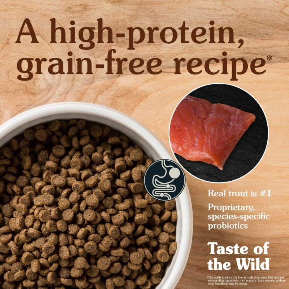 Taste of the Wild Canyon River Feline Recipe with Trout & Smoked Salmon Cat Dry Food | Grain Free Formula image 4