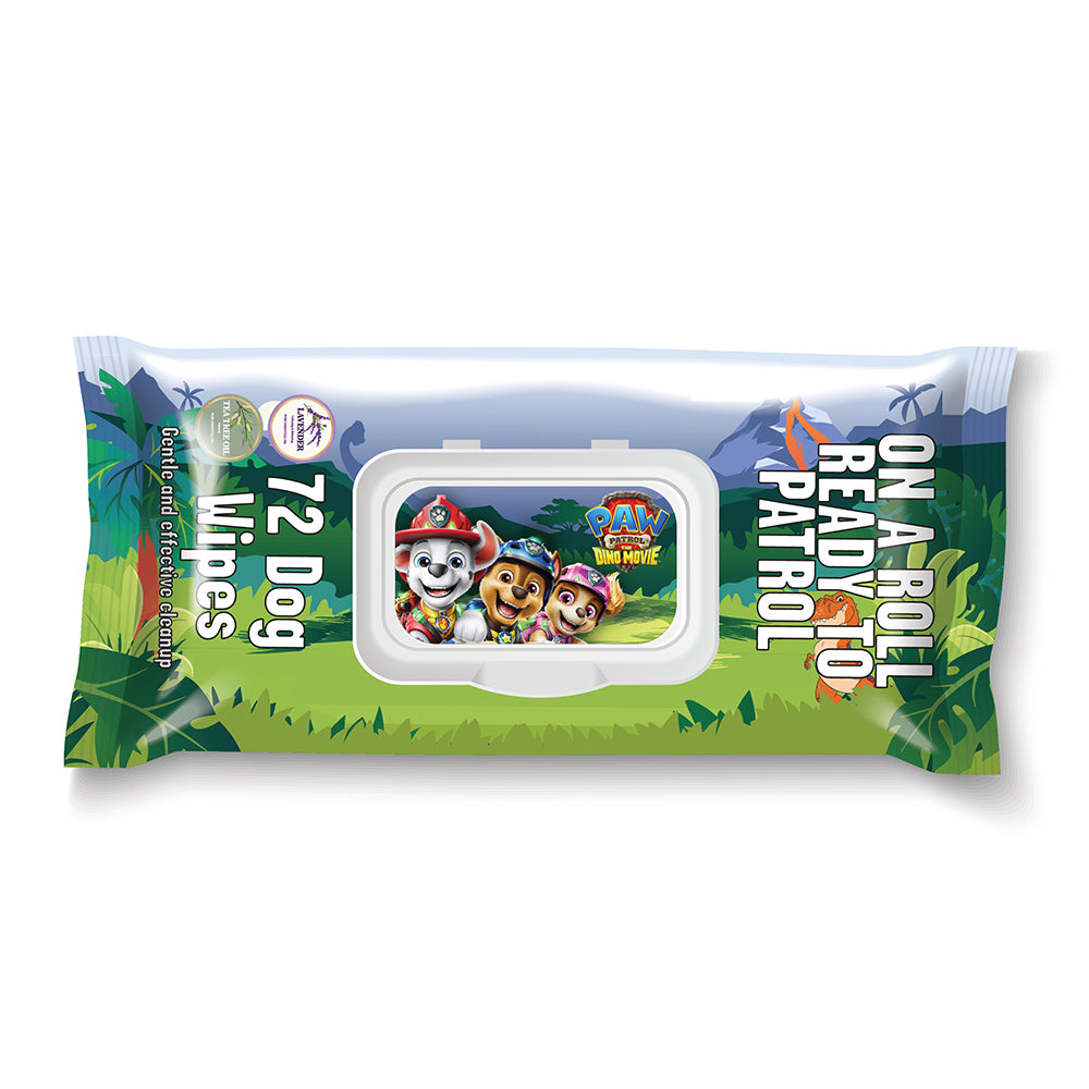 Paw Patrol Ready to Patrol Tea Tree Scented Wipes for Dogs