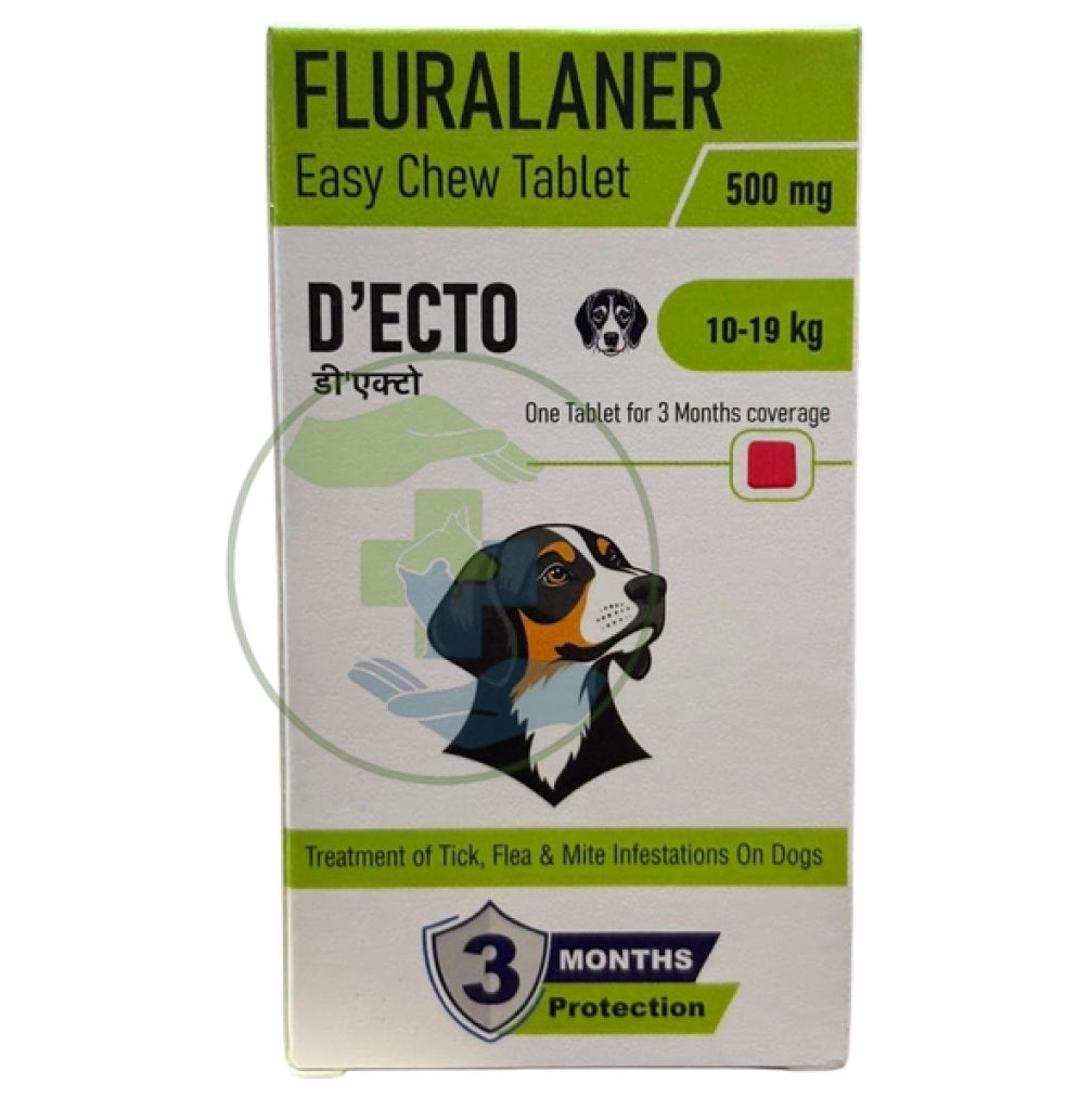 Sihil D Ecto Fluralaner 500mg Tablet for Dogs 10 to 19kg