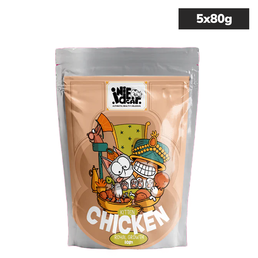 IndieCat Royal Growth Chicken Kitten Cat Wet Food