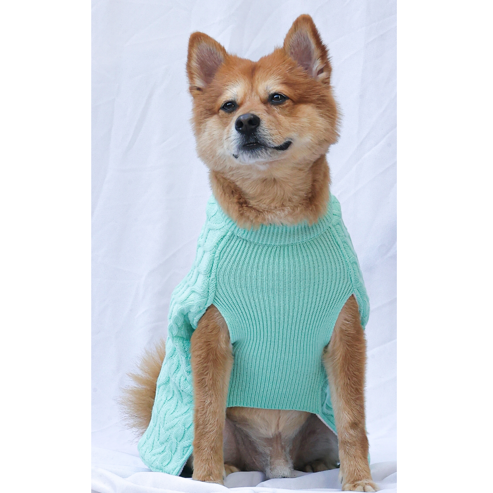 Petsnugs English Cable Knit Sweater for Dogs and Cats image 4