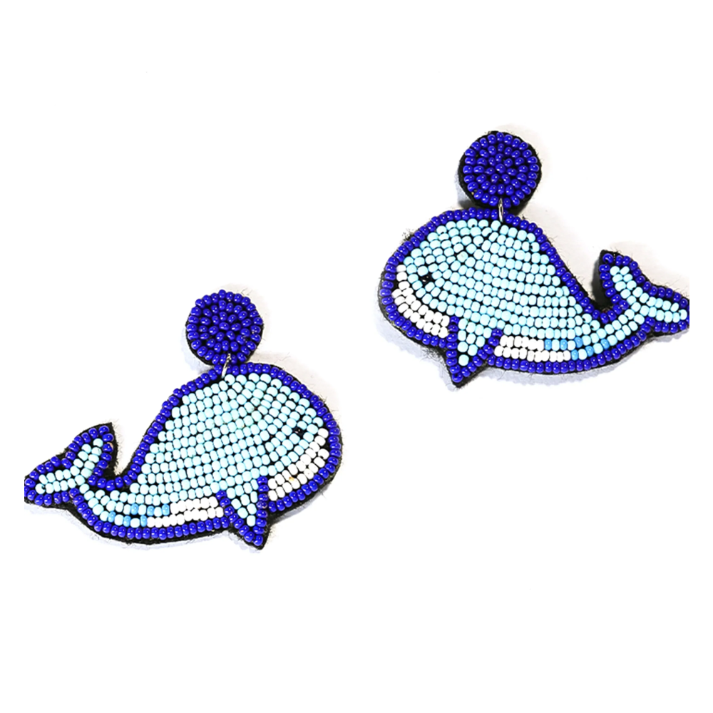 Jenni & Janki Handcrafted Alice Dolphin Earrings