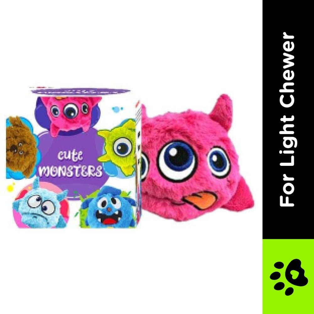 Pawsindia Trembling Monster Toy for Dogs (Pink) image 2