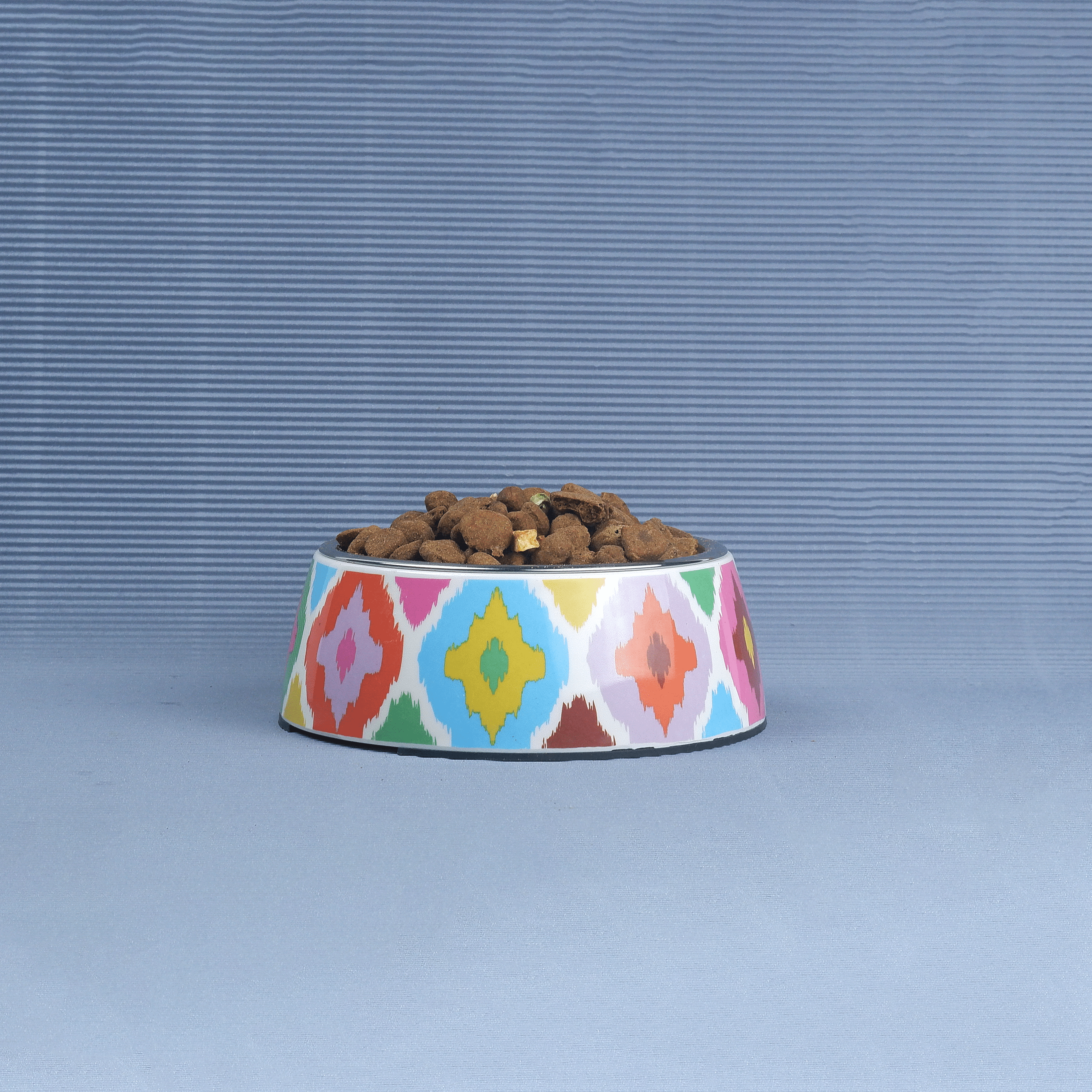 Basil Ikkat Print Melamine Bowl for Dogs and Cats image 6