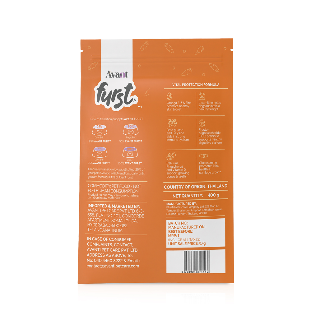 Avant Furst Chicken and Vegetable Adult Dog Dry Food image 10