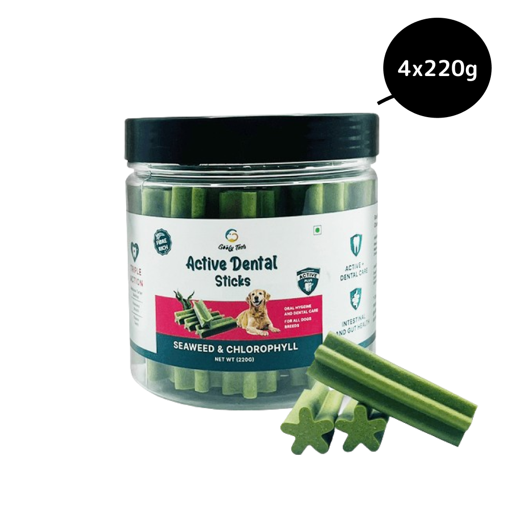 Goofy Tails Seaweed Active Dental Twists Dog Treats image 8