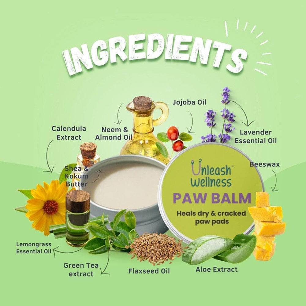 Unleash Wellness Natural Paw Balm for Dogs and Cats image 5