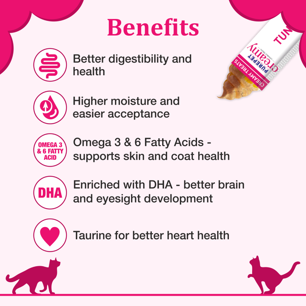 Purepet Tuna and Bonito Lickable Creamy Treats for Cats image 4