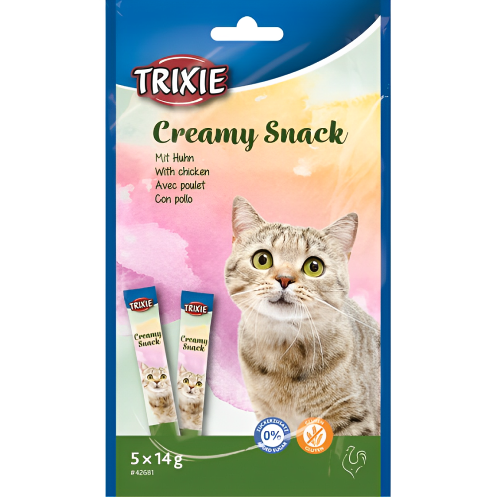 Trixie Snack with Chicken Creamy Cat Treat image 9