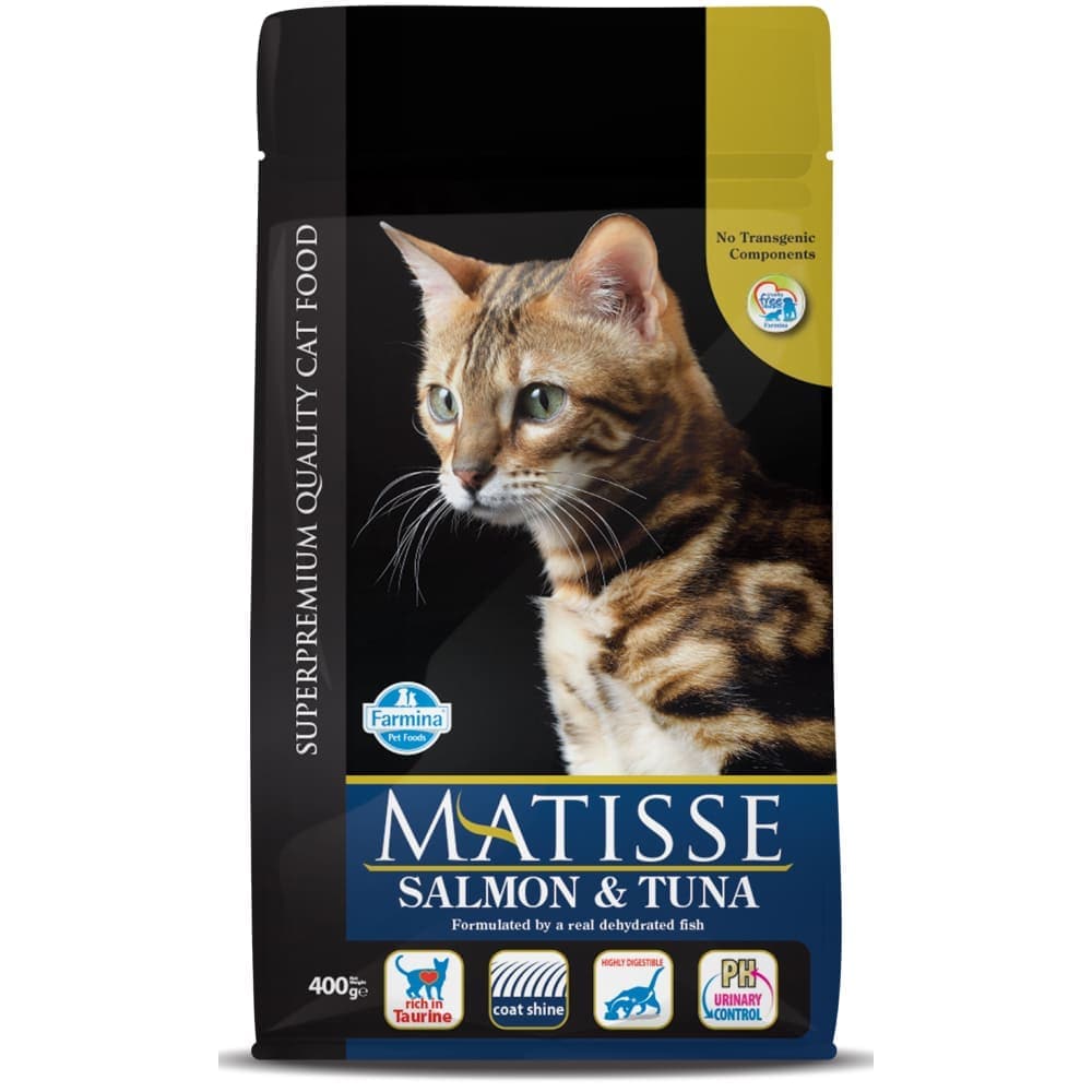 Farmina Matisse Chicken & Rice Adult and Salmon & Tuna Adult Cat Dry Food Combo image 5