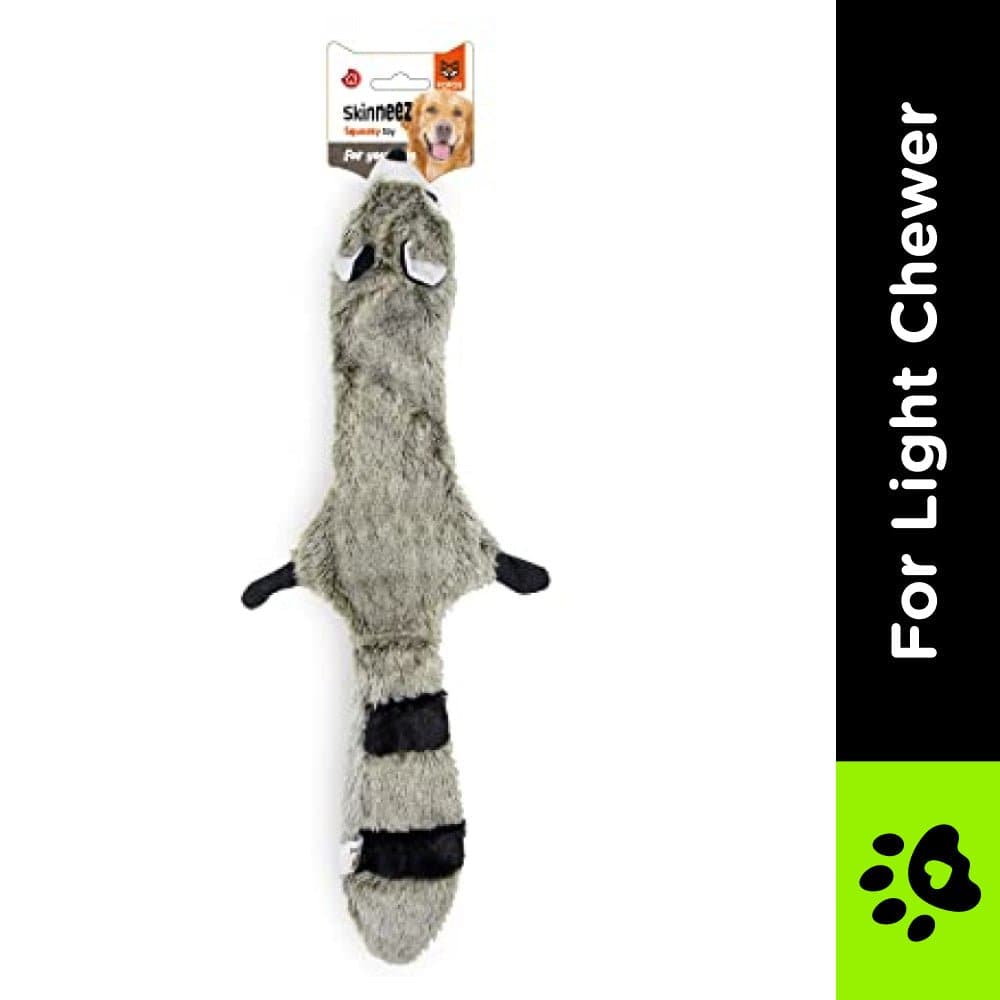 Barkbutler x Fofos Skinneez Raccoon Toy for Dogs image 2
