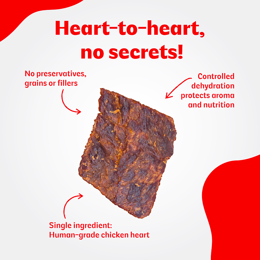 Right4Paws Chicken Heart Dog Treats image 8