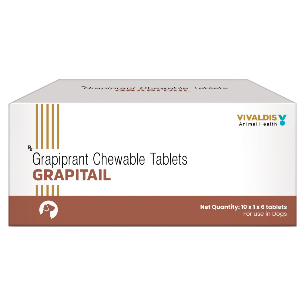Vivaldis Grapitail 100mg (Grapiprant) Tablet for Dogs image 3