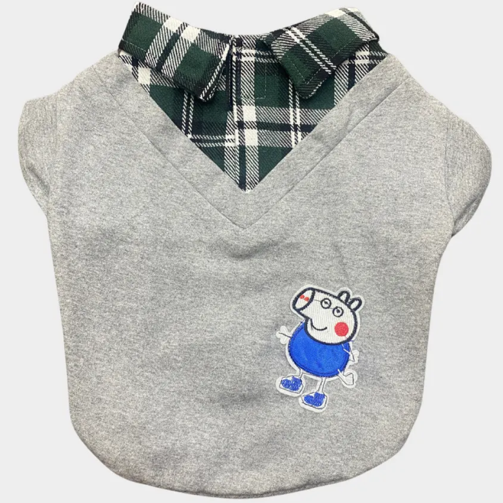 Pet Set Go Polo Knit Tshirt for Dogs (Grey) image 6