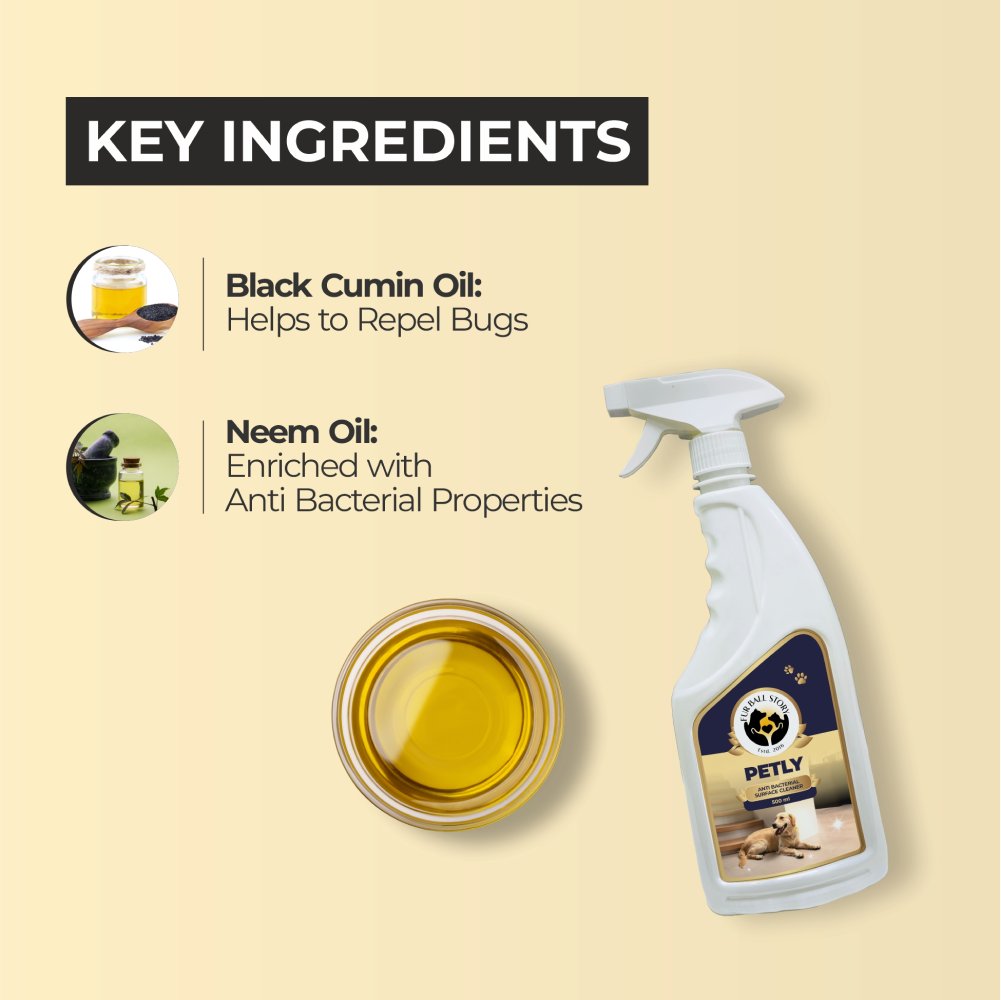 FurBall Story Petly Anti Microbial and Anti Bacterial Surface Cleaner image 3