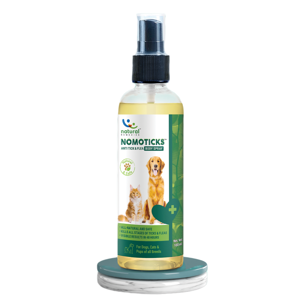 Natural Remedies Nomo Ticks Home Spray for Dogs and Cats image 6