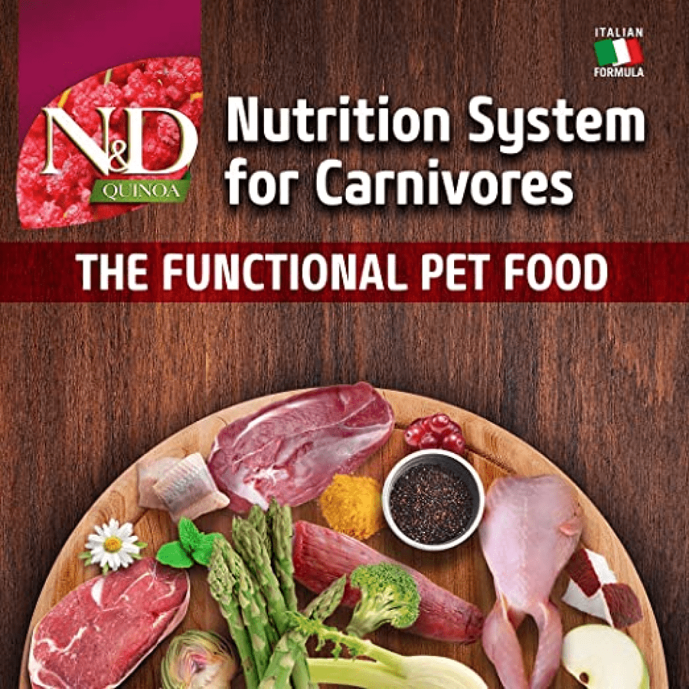 Farmina N&D Quinoa and Lamb Grain Free Weight Management Adult Cat Dry Food image 5
