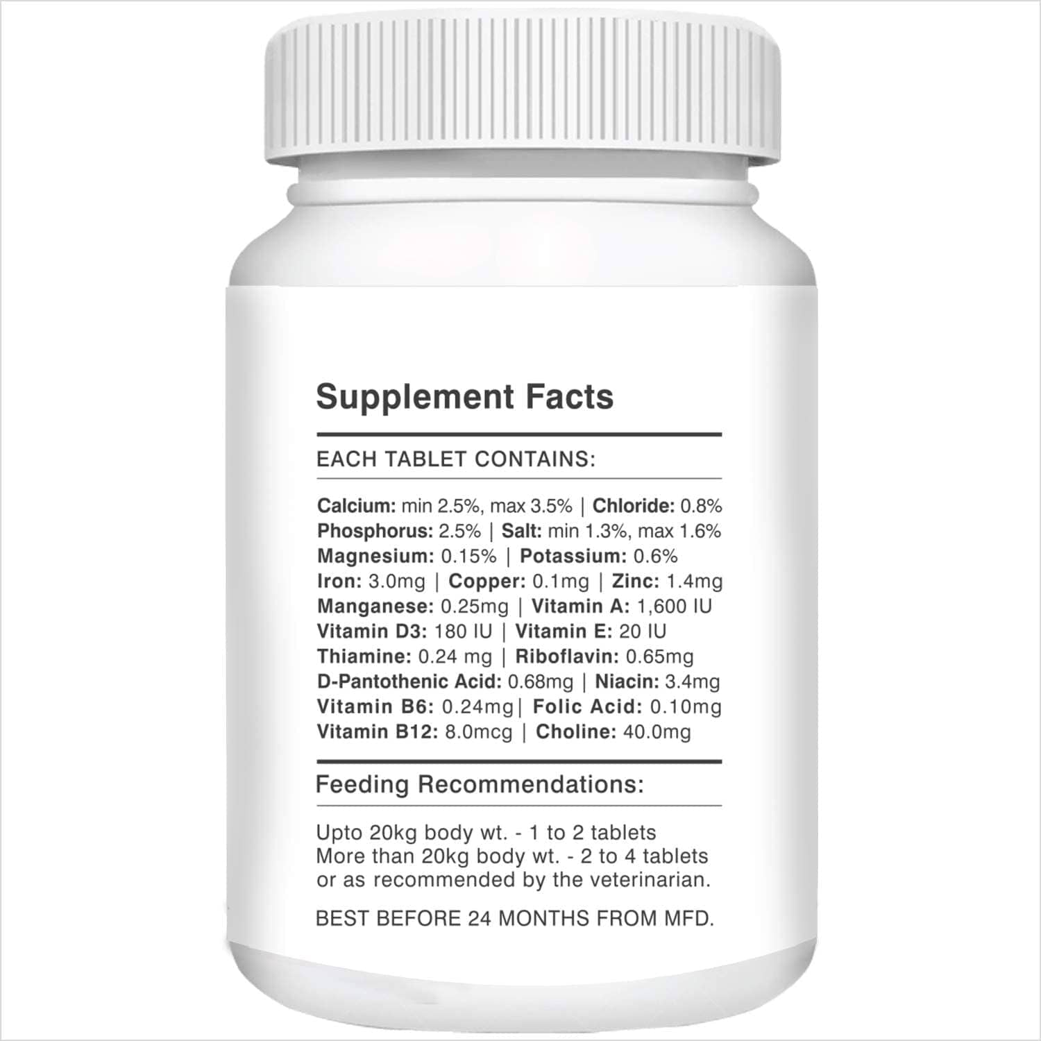 Drools Absolute Vitamin and Absolute Calcium Dog Supplement Tablets Combo image 8