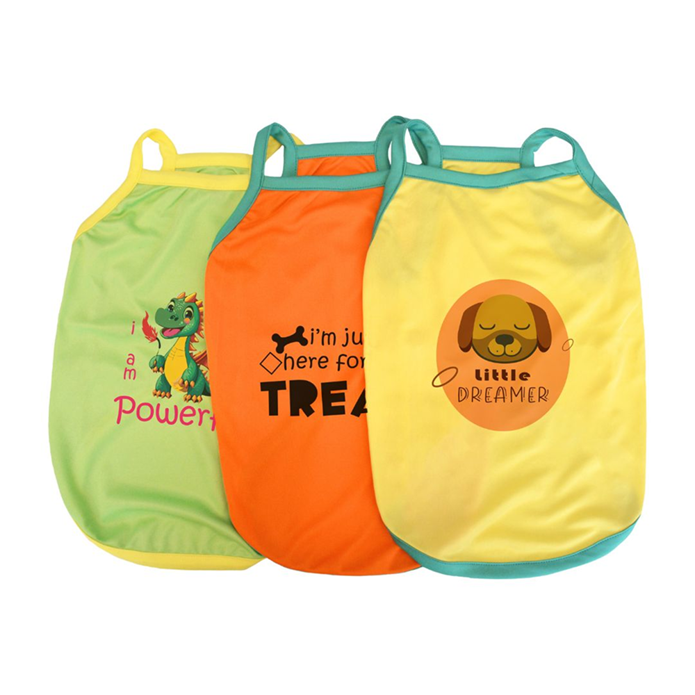 Pets Way Pawfect Vest Combo for Dogs (Pack of 3)