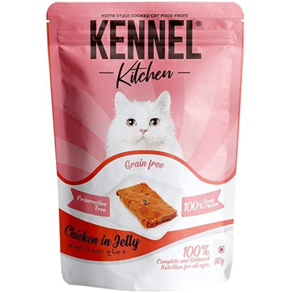 Kennel Kitchen Tuna in Jelly and Chicken in Jelly Kitten & Adult Cat Wet Food (All Life Stage) Combo image 5