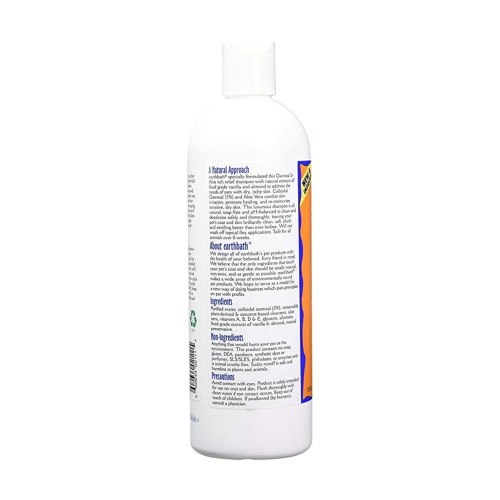 EarthBath Oatmeal & Aloe Shampoo Vanilla & Almond for Dogs and Cats image 4