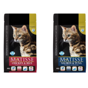 Farmina Matisse Chicken & Rice Adult and Salmon & Tuna Adult Cat Dry Food Combo