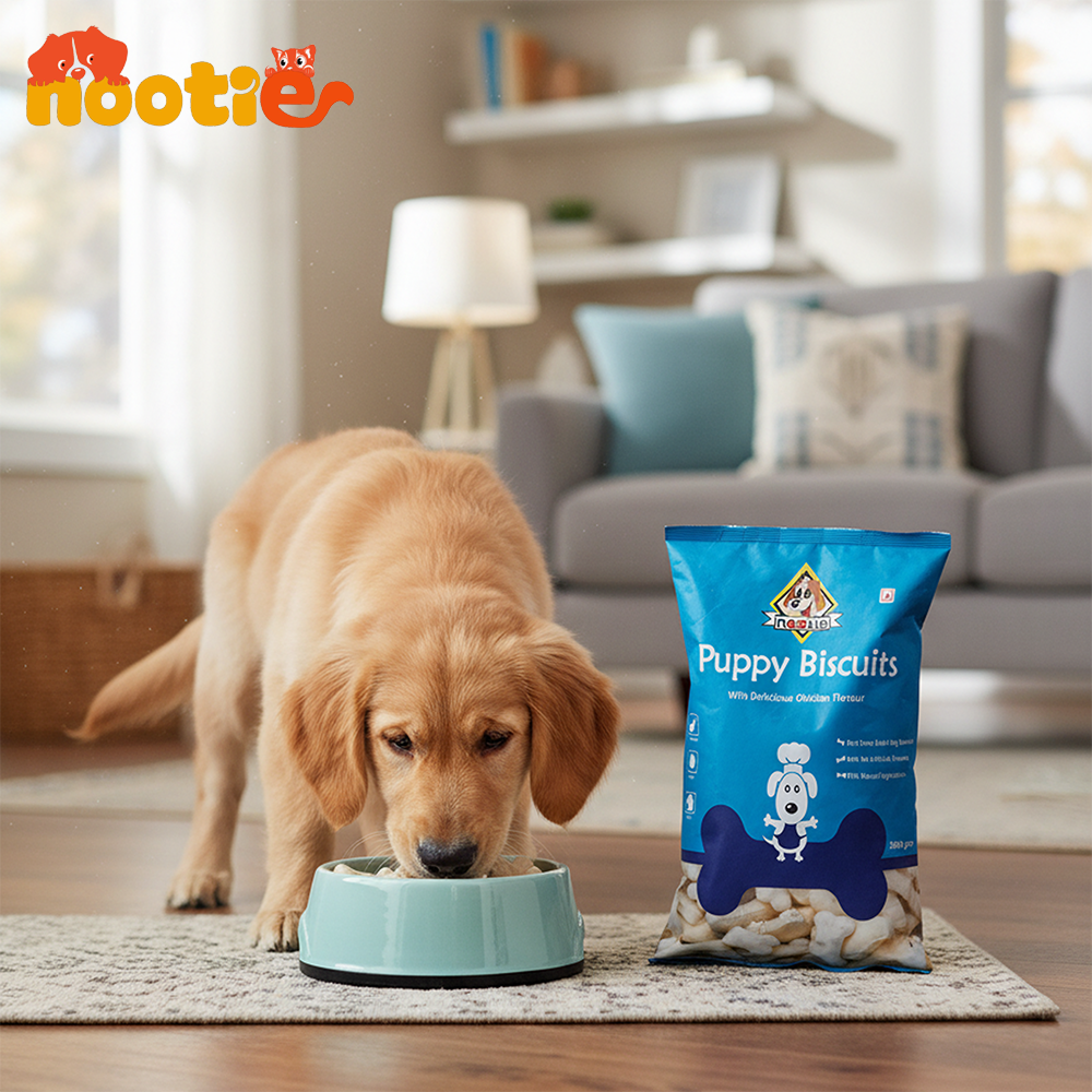 Nootie Chicken & Egg Milk Biscuits Puppy Dog Treats image 5