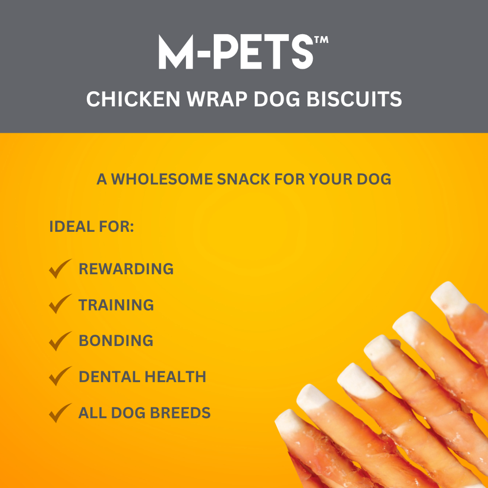 M PETS Chicken Wrap Biscuits Treats for Dogs image 4