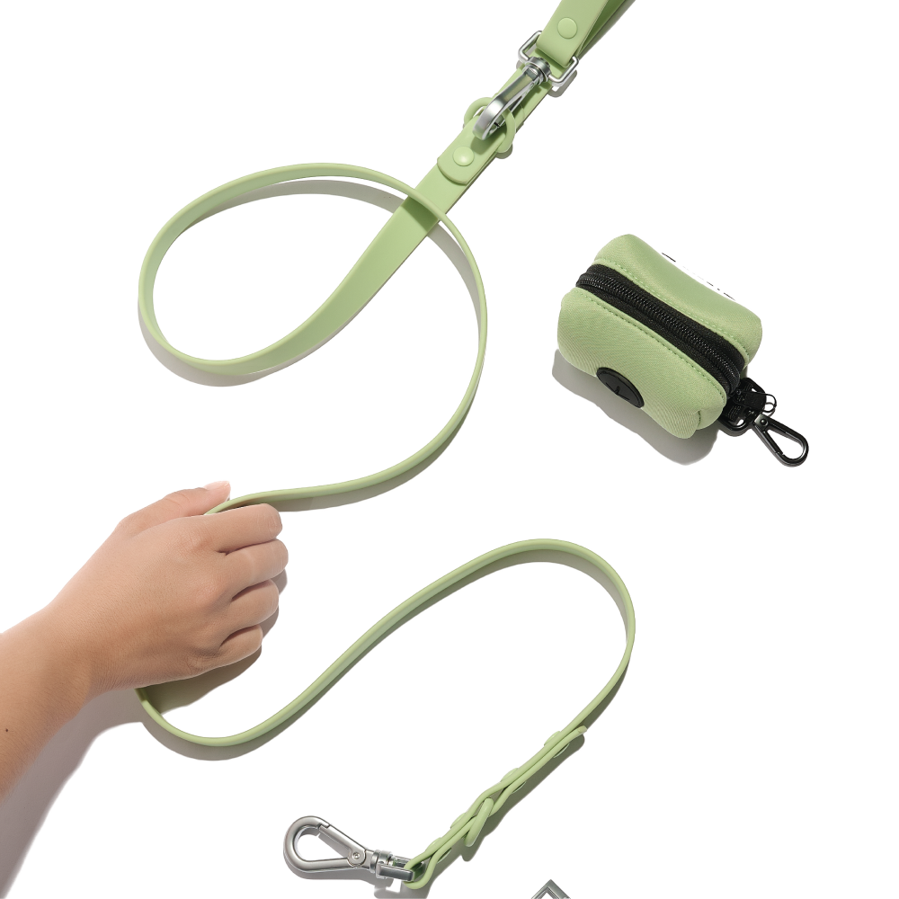 Furry & Co Poop Bag Holder for Dogs (Matcha Latte) image 2