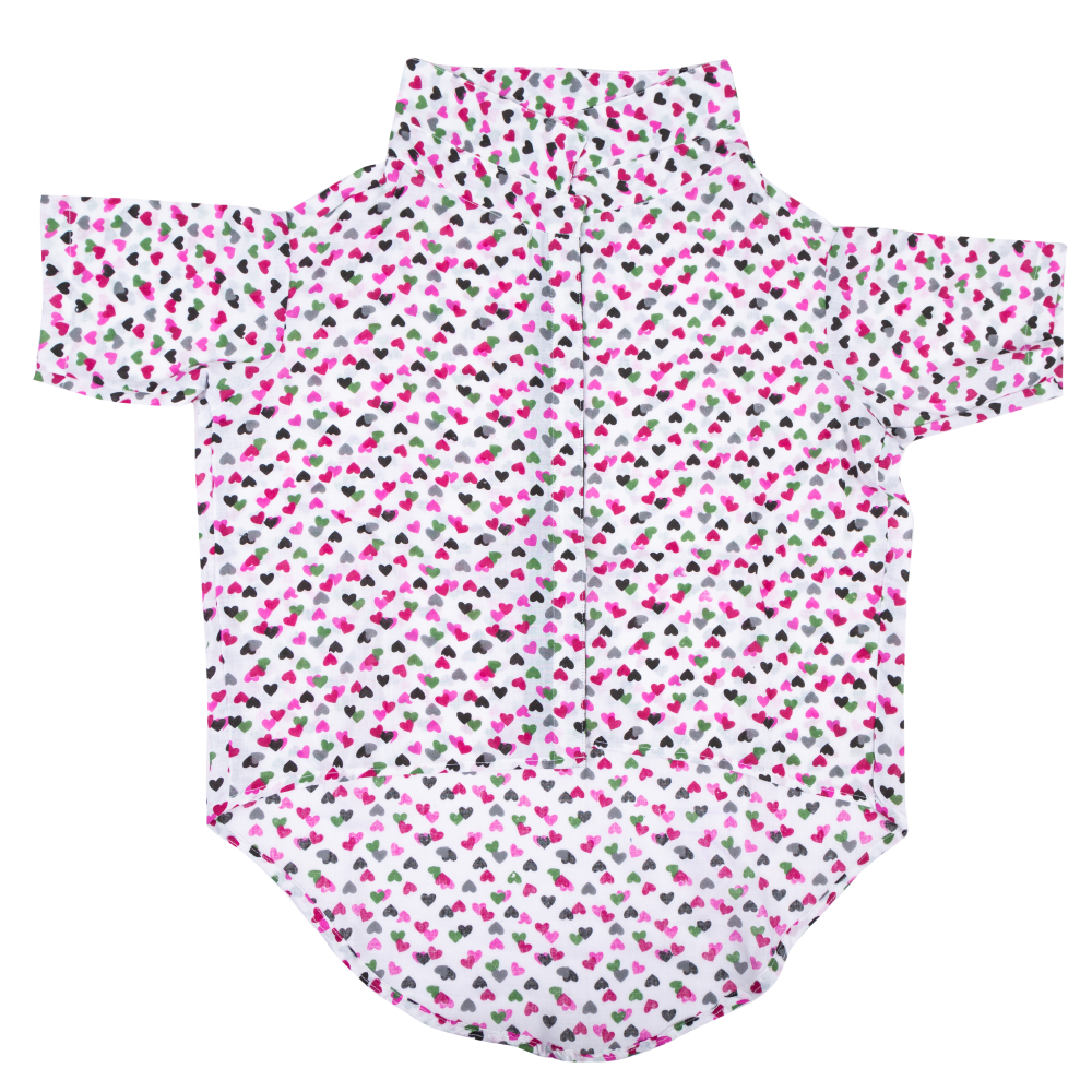 Up4pets Dreamy Hearts Cotton Shirts for Dogs (Pink) image 2