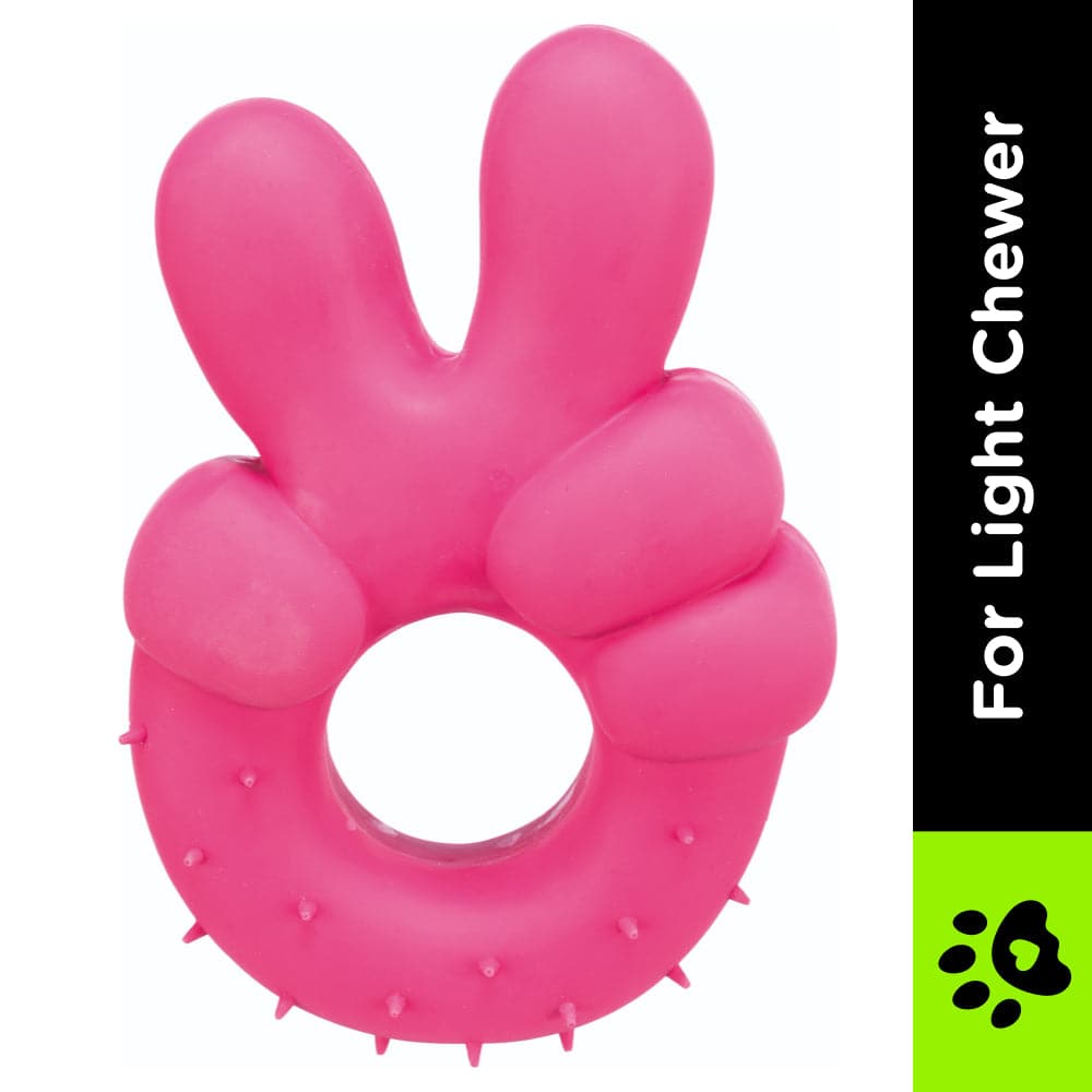 Trixie Peace Hand Sign Toy for Dogs image 2