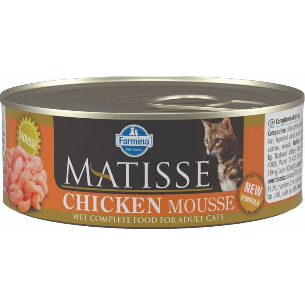Farmina Matisse Lamb Mousse and Chicken Mousse Adult Cat Wet Food Combo (12+12) image 3