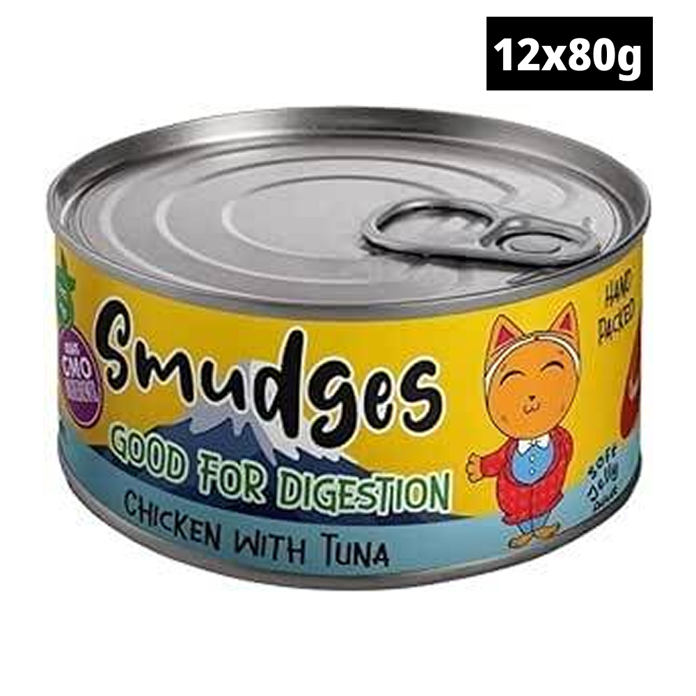 Smudges Chicken Flakes with Tuna in Soft Jelly Adult Cat Wet Food image 2