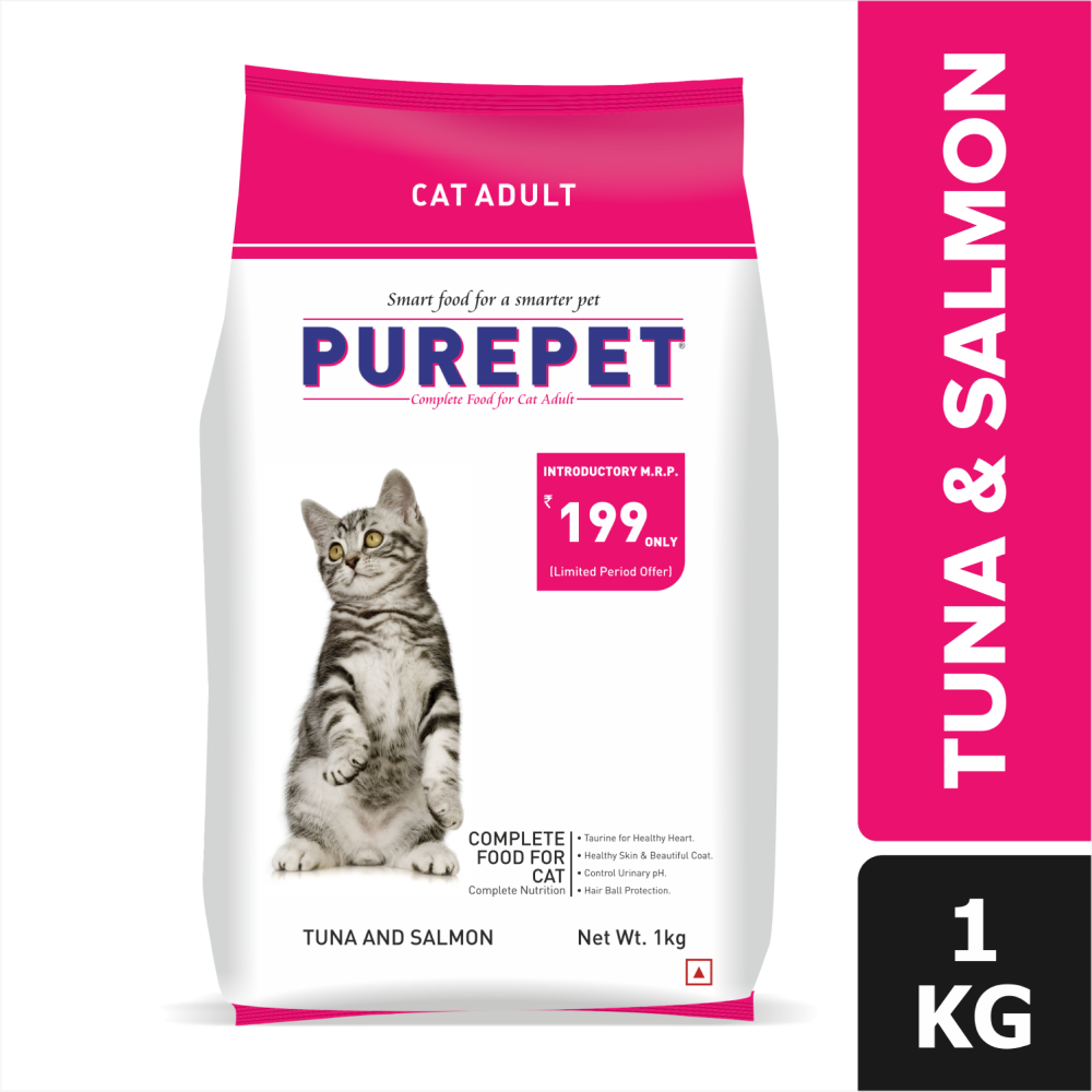 Purepet Tuna and Salmon Adult Cat Dry Food image 9