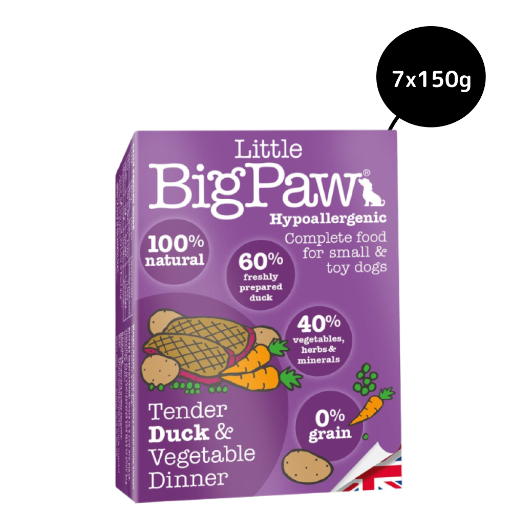 Little Big Paw Duck & Vegetable Dinner Dog Wet Food image 6