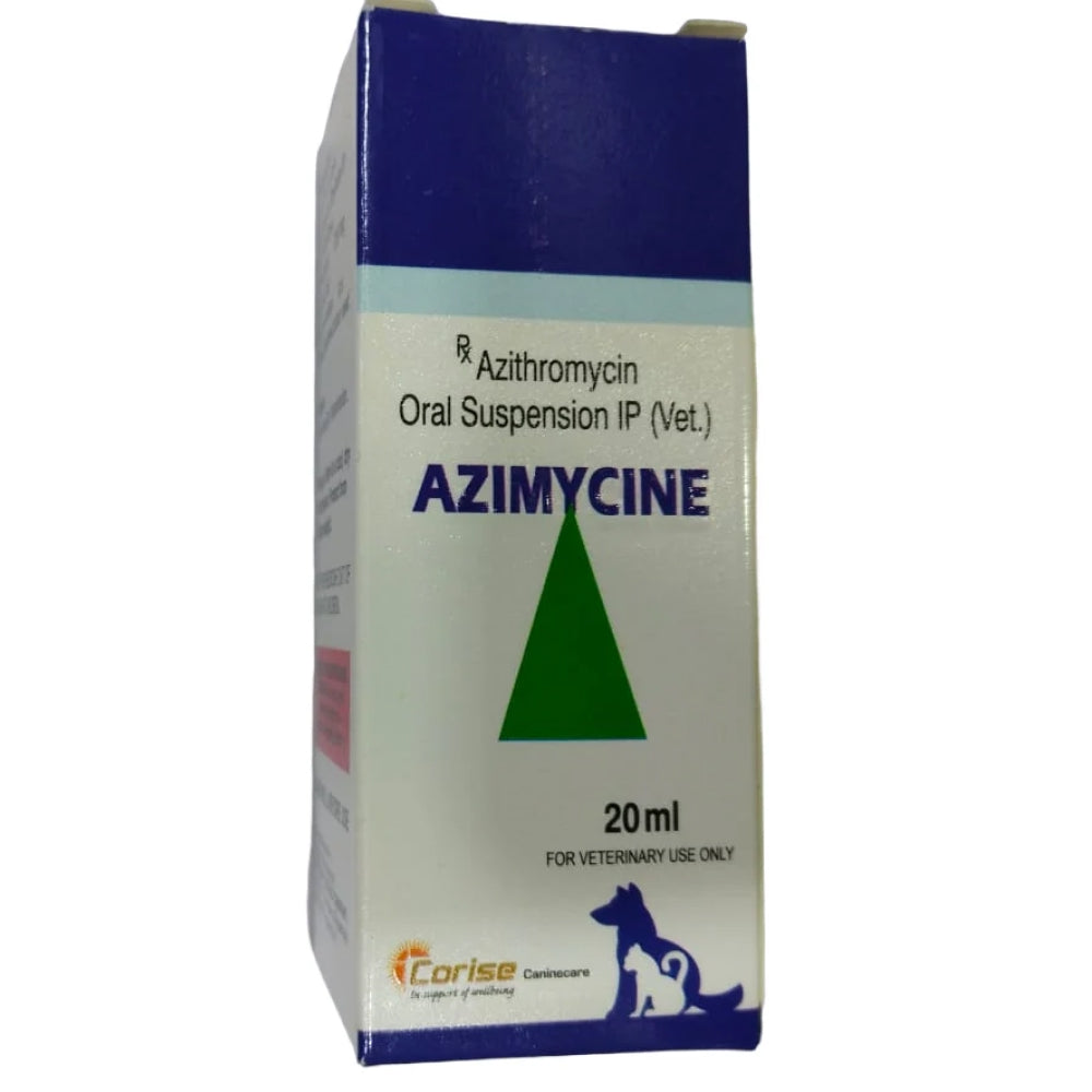 Corise Azimycine Syrup Oral Suspension (Azithromycin) for Dogs and Cats