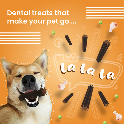 Bark Out Loud by Vivaldis Dental Sticks Dog Treats image 6