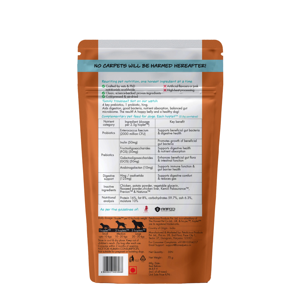 Hope Chicken Flavoured Pre+ Probiotics Supplement for Dogs image 8