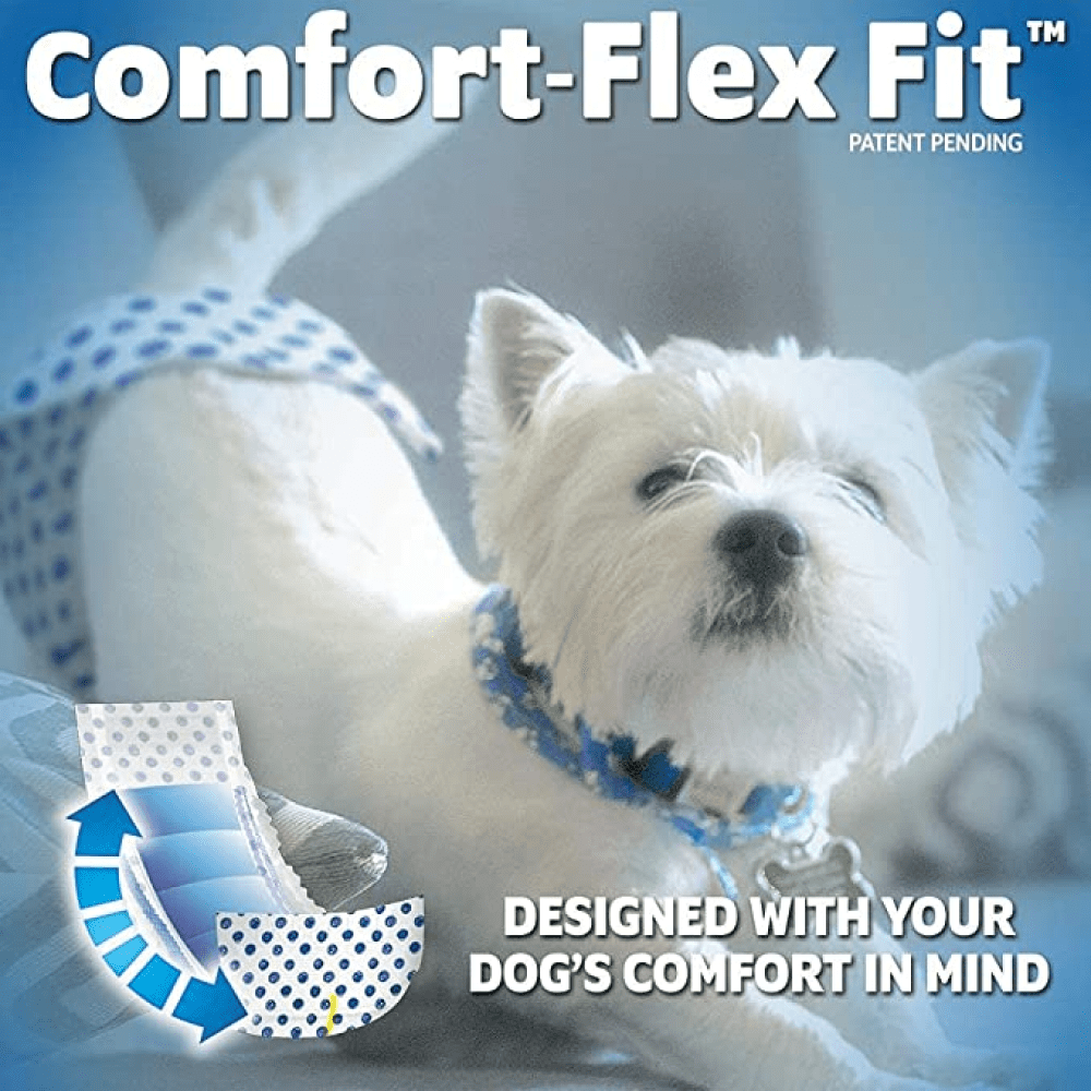 OUT! Disposable Diapers for Male Dog (33x46cm) image 7