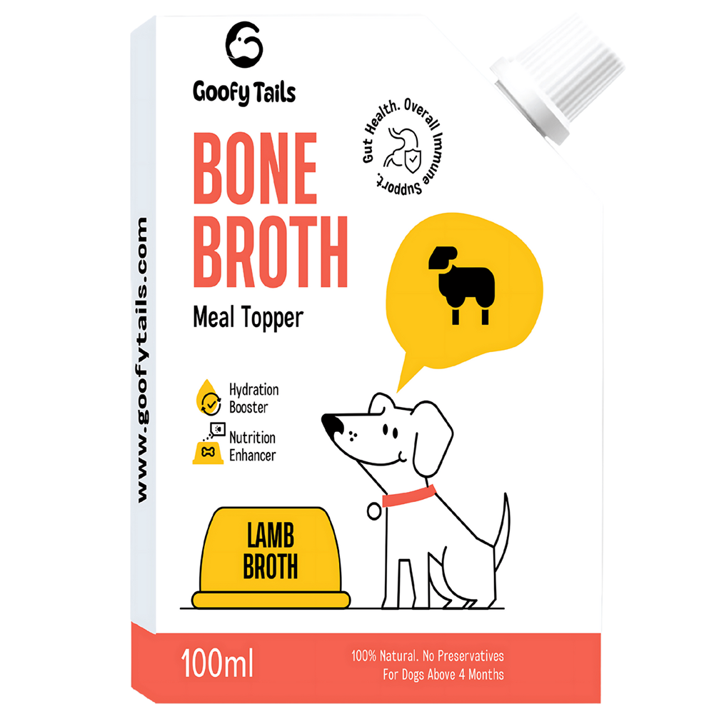 Goofy Tails Lamb Bone Broth for Dogs