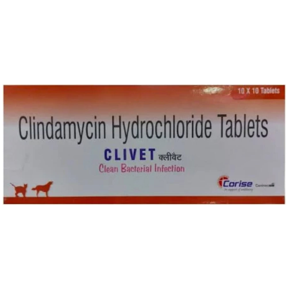 Corise Clivet Tablet (Clindamycin) for Dogs and Cats (10 tablets) image 1